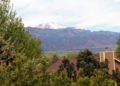 Views of Pikes Peak off Master Bedroom